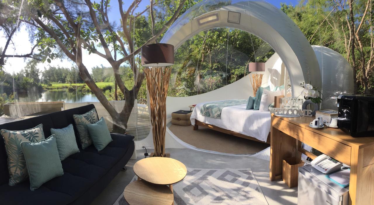 Bubble Lodge Ile Aux Cerfs Island מראה חיצוני תמונה